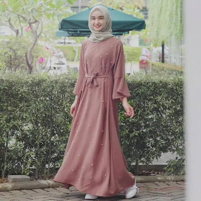 Dress simple elegant hijab hotsell