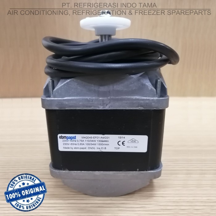 Jual FAN MOTOR CONDENSER EBM 34W M4Q045EF01A4 230V Shopee Indonesia