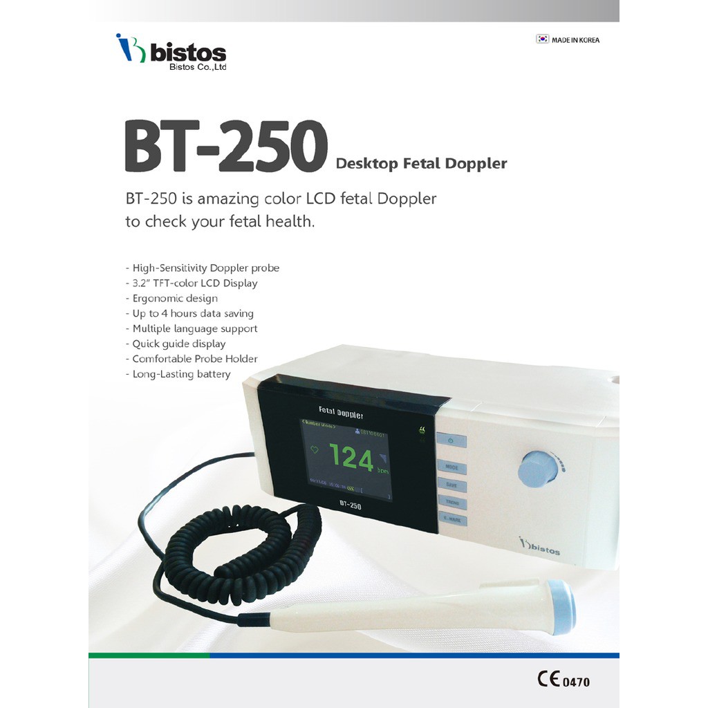 Jual Fetal Doppler Bistos BT 250 Bistos