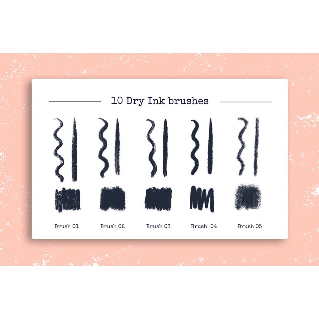 Jual Procreate Brush - Dry Ink Procreate Brushes | Shopee Indonesia