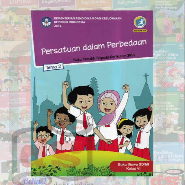 Jual Buku Tematik Kelas 6 Tema 2 Persatuan Dalam Perbedaan K2013 Edisi ...