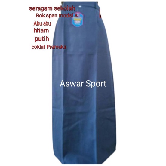 Jual SERAGAM SEKOLAH ROK SPAN MODEL A PANJANG SMA, SMK, SMU | Shopee ...