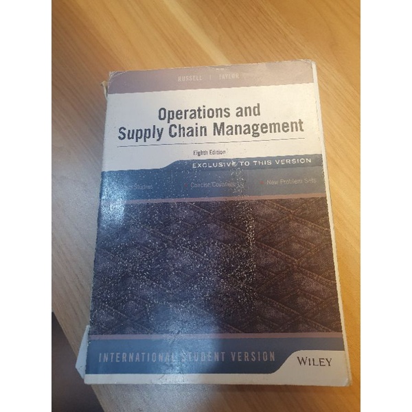 Jual Buku Operation And Supply Chain Management | Shopee Indonesia