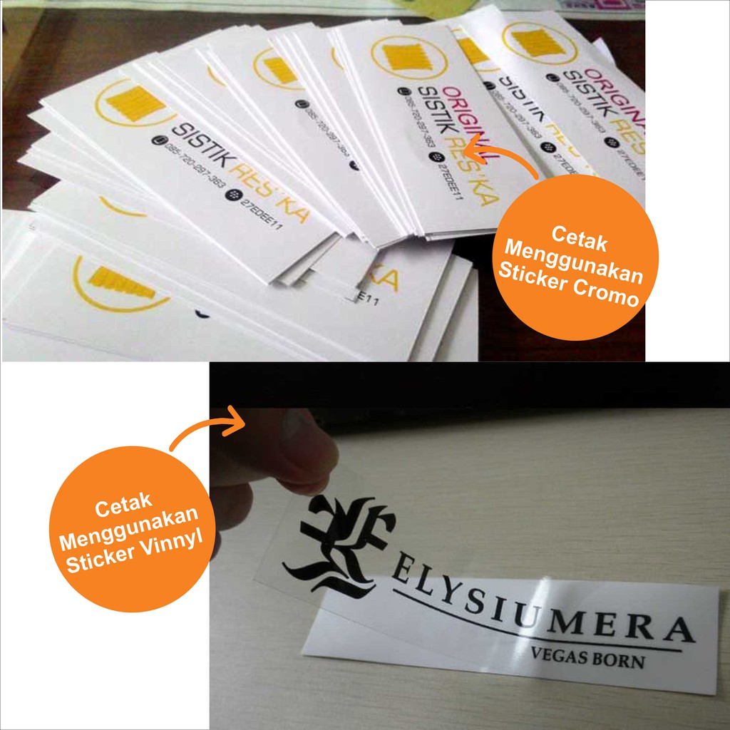 Jual Snapy - Cetak Stiker Vinyl / Transparan A3+ | Shopee Indonesia