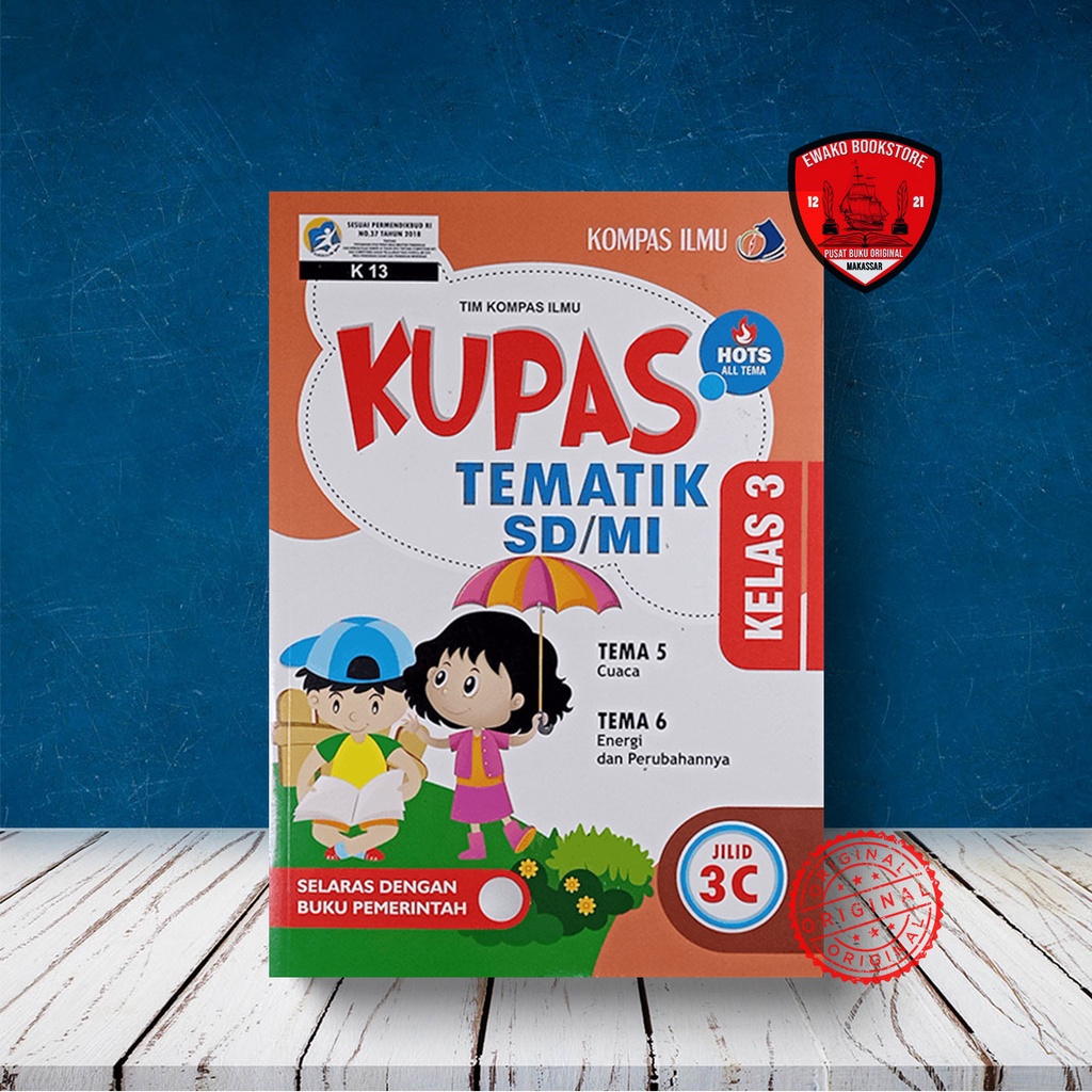 Jual Buku Pelajaran Sd Kupas Tematik Sd Mi Kelas Jilid C Shopee