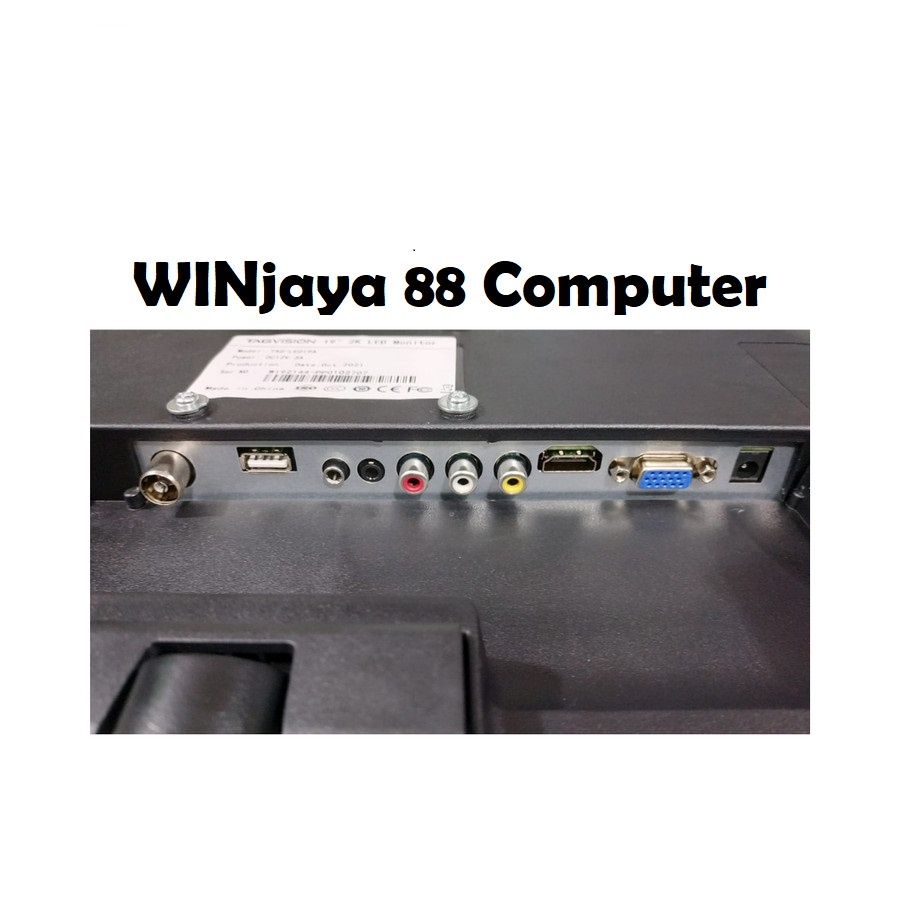 Jual LED MONITOR PRO TAGVISION 19/20/22 INCH BUILT IN SPEAKER | Shopee ...
