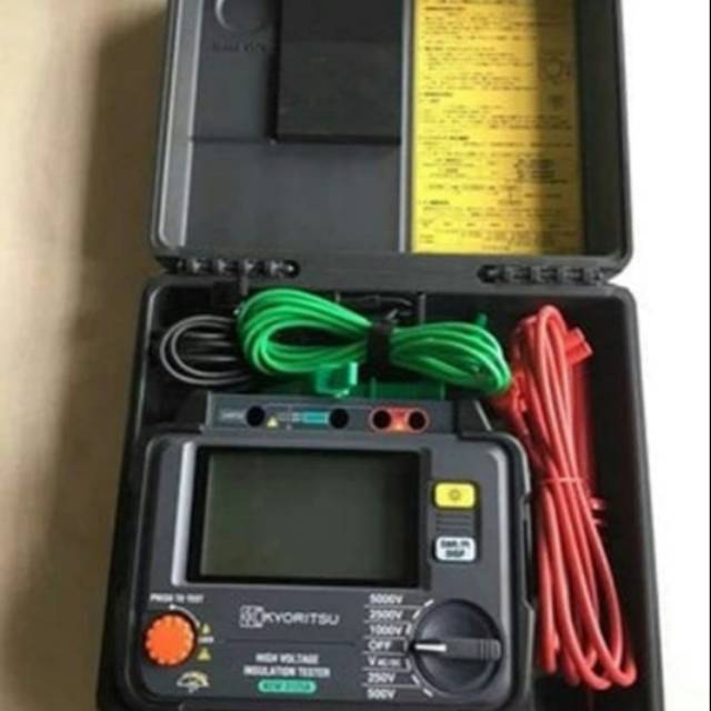 Jual Kyoritsu 3125A High Voltage Insulation Testers Megger 5000V
