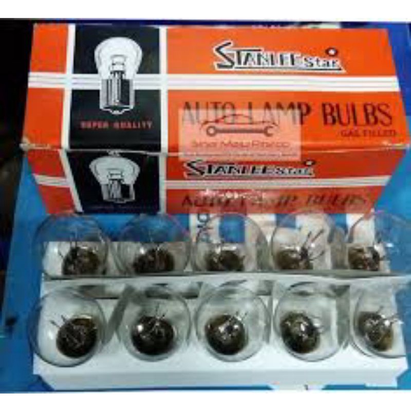 Jual STANLEE STAR 24V P25-10W Bohlam Kaki 2 - Lampu Rem Mobil 2 Aki