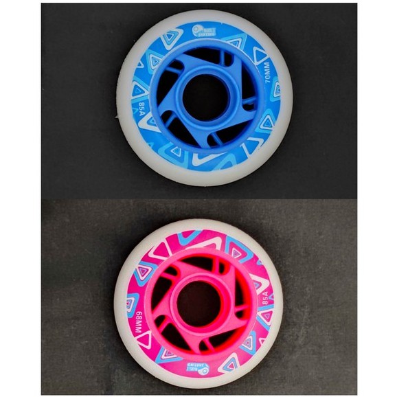 Jual Roda Sepatu Roda Inline Skate Diameter 64mm 68mm 70mm | Shopee ...