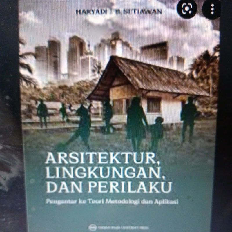 Jual Buku Arsitektur Lingkungan Dan Perilaku UGM | Shopee Indonesia