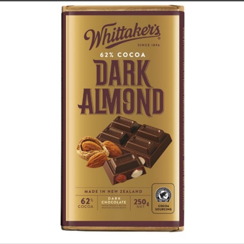 Jual Coklat Whittakers Dark Ghana Peppermint Milk Almond Hazelnut Fruit ...
