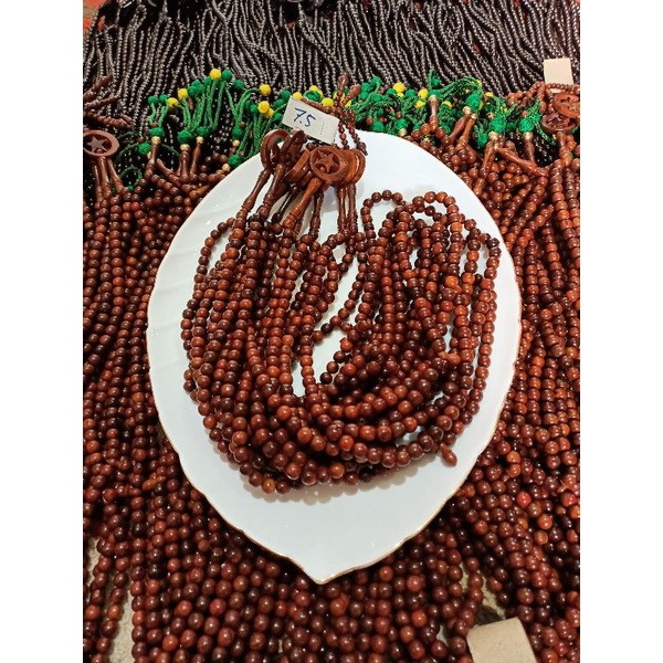 Jual TASBIH99 kaukah/kokah BULAN BINTANG 7+mm hrga 1pcs(Poto asLi ...