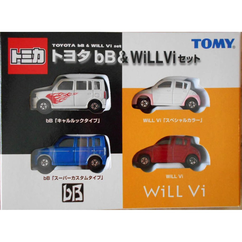 Jual Takara Tomy Tomica Gift Set TOYOTA bB WILL VI SET Diecast Shopee Indonesia