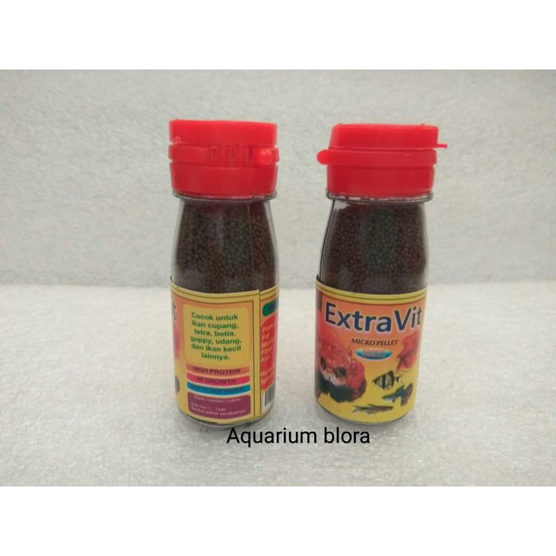 Jual Makanan Ikan EXTRAVIT Micro Pellet | Shopee Indonesia
