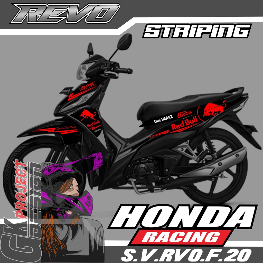 Jual Sticker Striping List Variasi Revo Fi New Revo Fit Injeksi