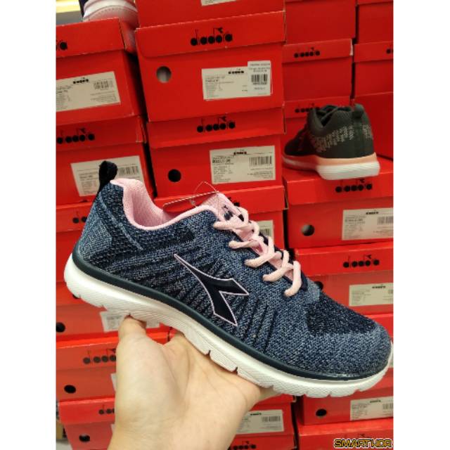 Jual Diadora Eon Navy Pink Woman Shopee Indonesia