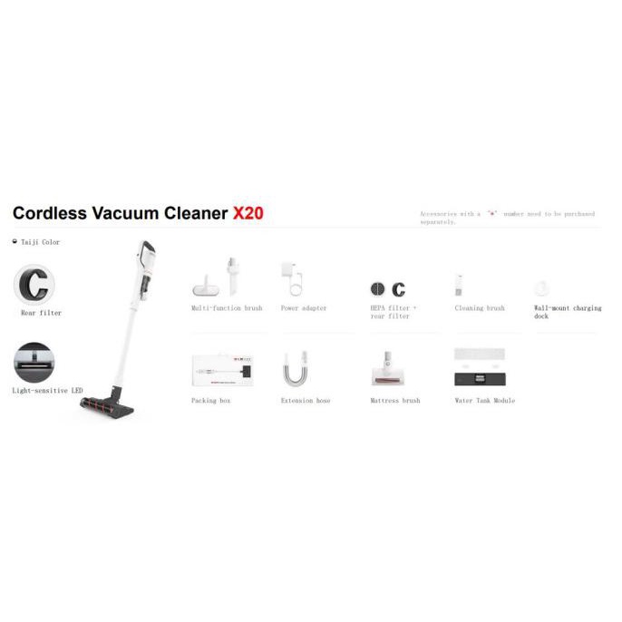 Jual Yang Dicari] Roidmi Cordless Vacuum Cleaner X20 Shopee Indonesia