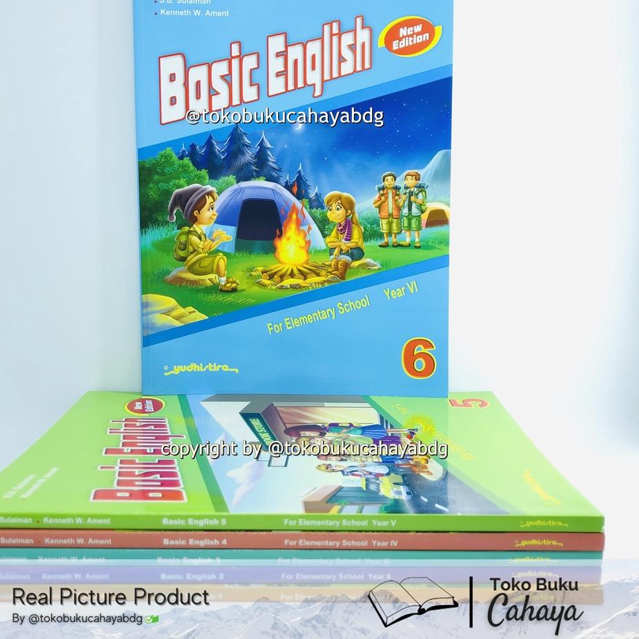 Jual Model Baru BUKU BAHASA INGGRIS SD BASIC ENGLISH KELAS 1 2 3 4 5 6 ...