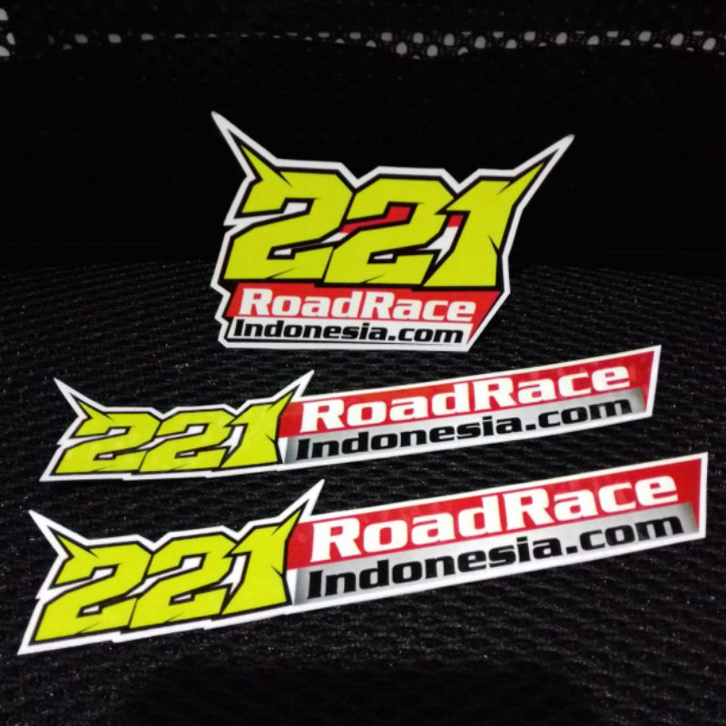 Jual Stiker 221 Roadrace Indonesia | Shopee Indonesia