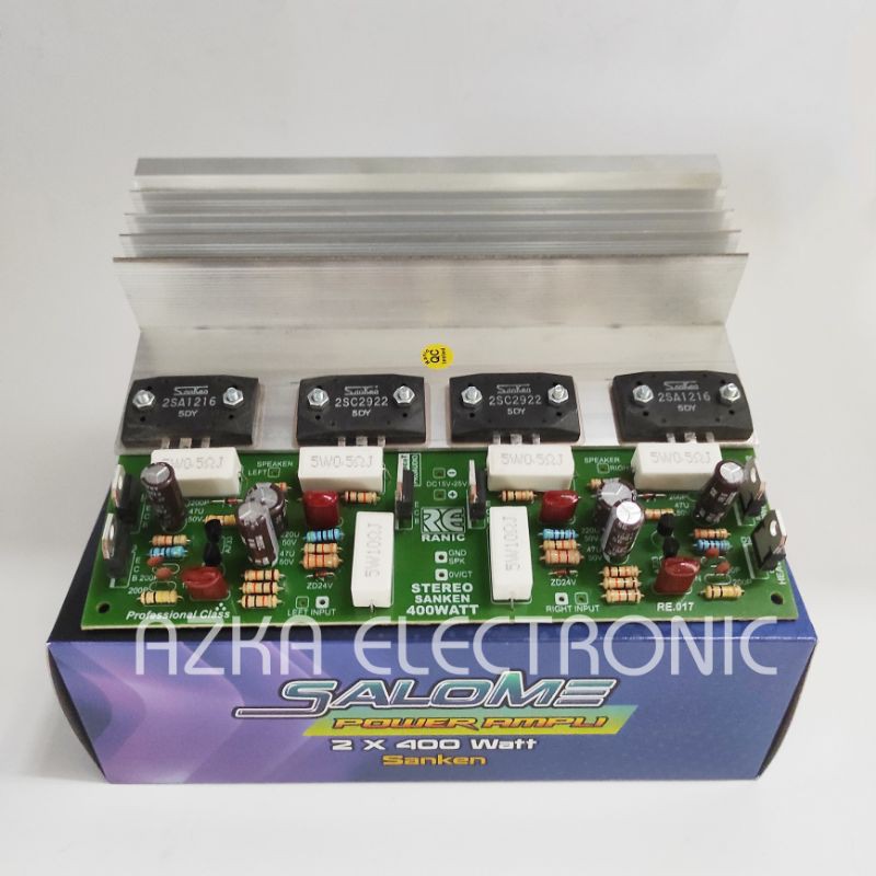 Jual Kit Power Amplifier Sanken Stereo 2x400W Shopee Indonesia