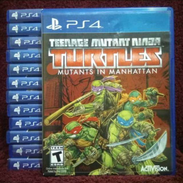 Jual Teenage Mutant Ninja Turtles Game Ps4 TMNT Ps4 Shopee Indonesia
