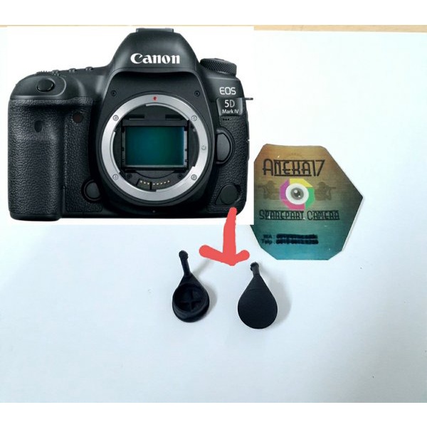 Custodia In Gomma Per Canon EOS 5D Mark IV – Copertura Antiusura, Facile Da Installare, Ricambio Originale