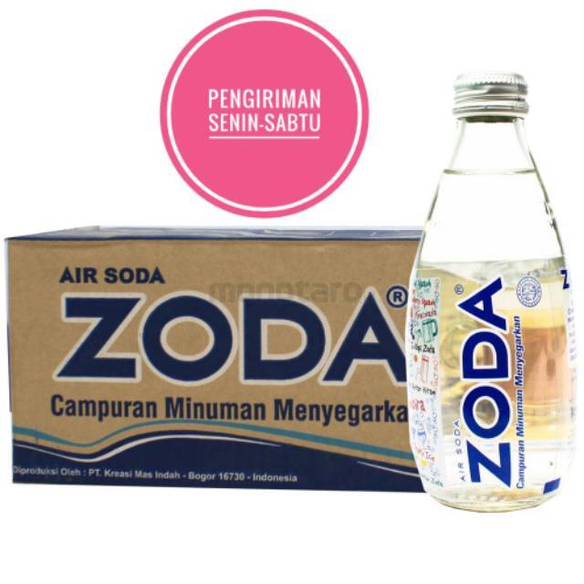 Jual Zoda / air soda 1karton isi 24pcs | Shopee Indonesia