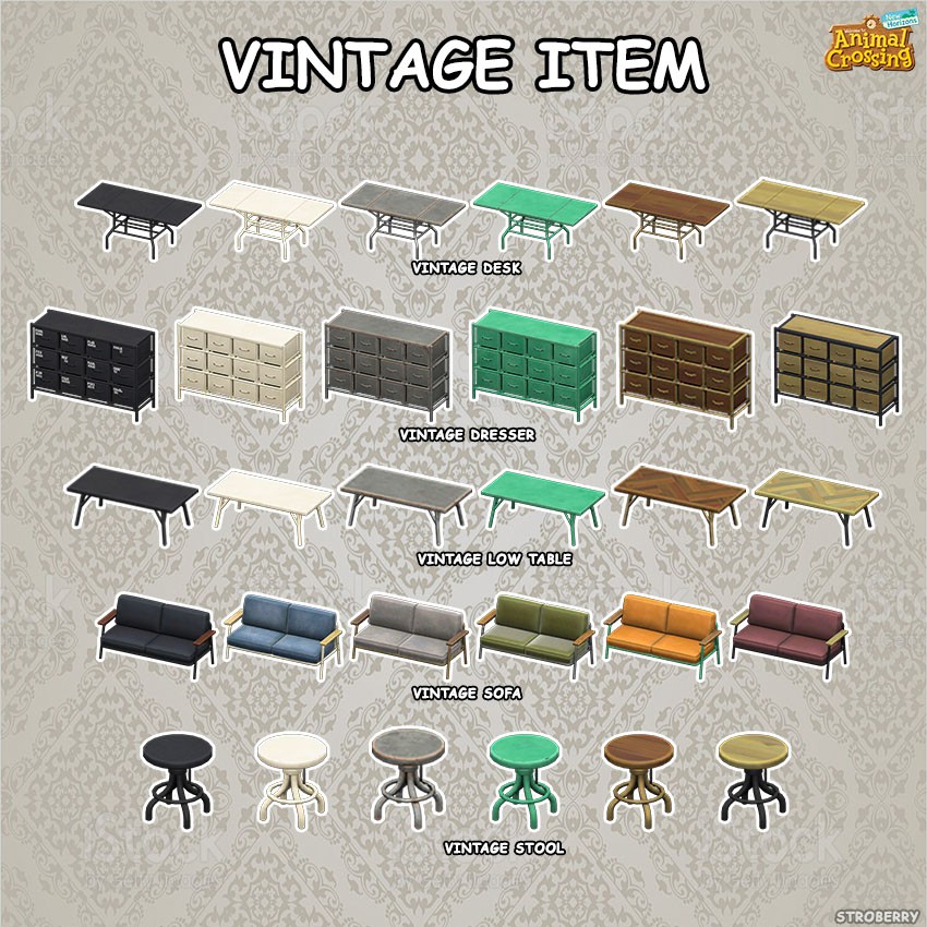 Jual VINTAGE BELLS ITEM SET V2 ACNH Animal Crossing Shopee Indonesia