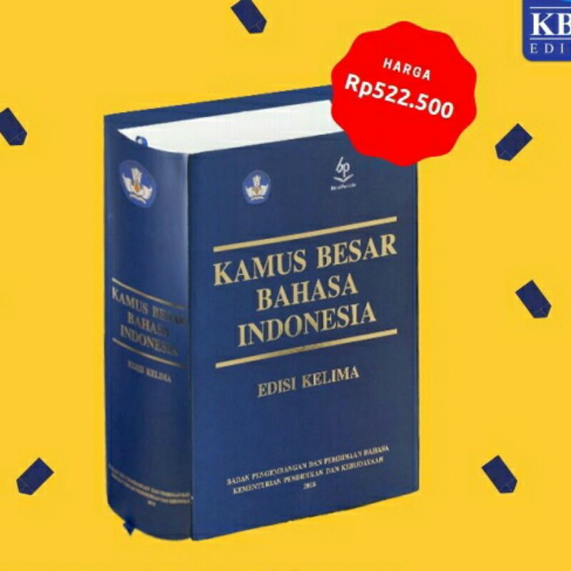 Jual KAMUS BESAR BAHASA INDONESIA EDISI V 2018 BALAI PUSTAKA ORIGINAL 1 ...