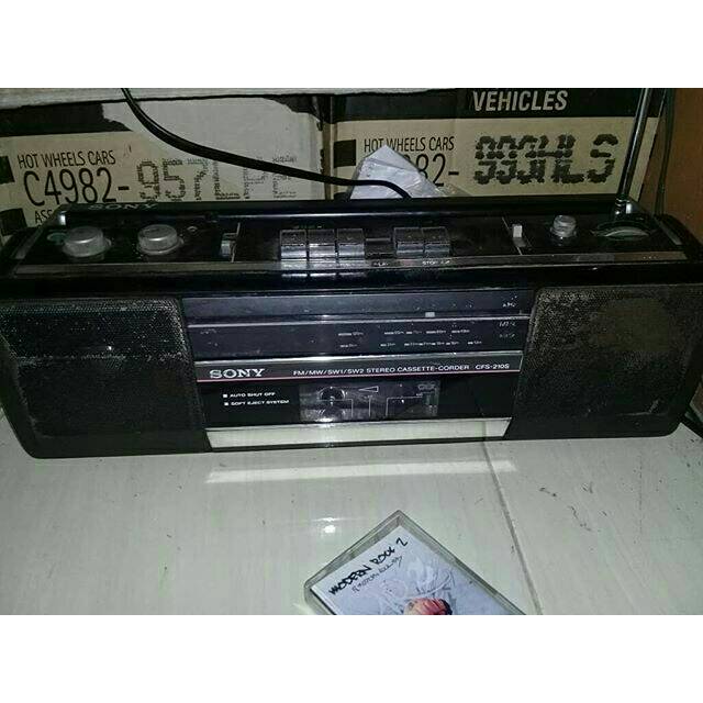 Jual Tape radio jadul merk sony Shopee Indonesia