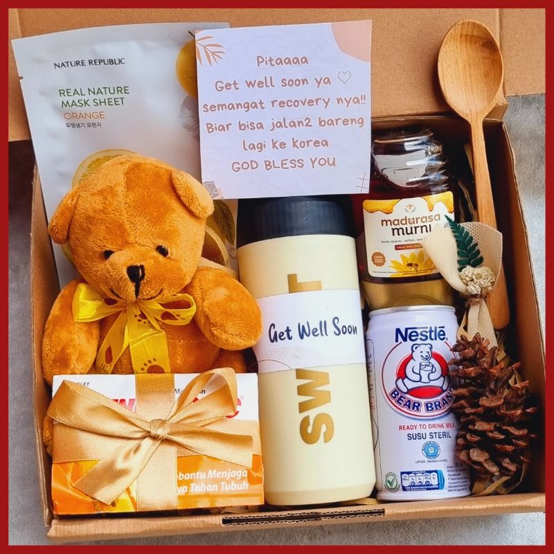 Jual Hampers Get Well Soon / Kado Vitamin / Gift Box GWS Shopee Indonesia