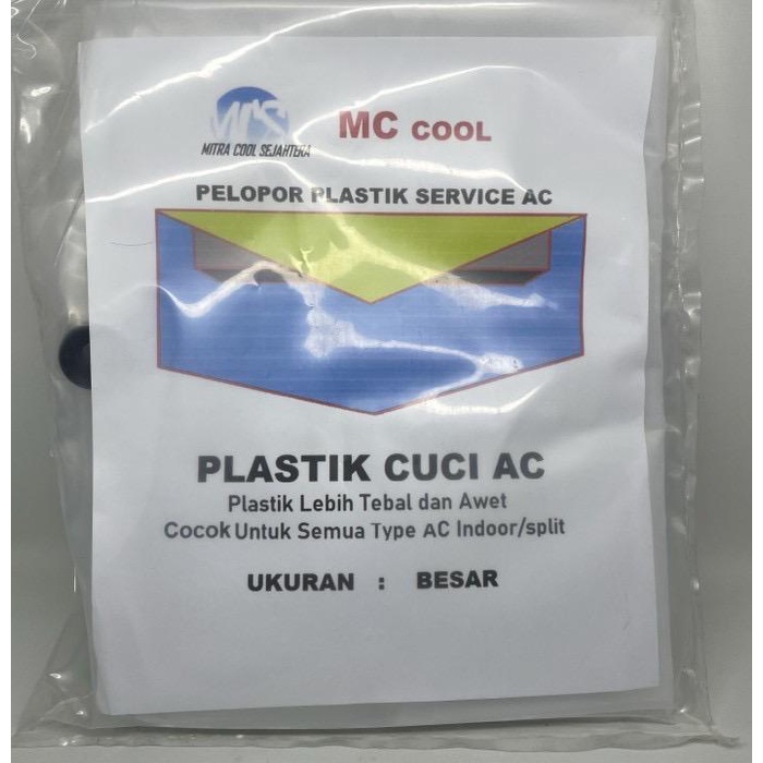 Jual PLASTIK CUCI AC BESAR 1/2 - 2 PK | Shopee Indonesia