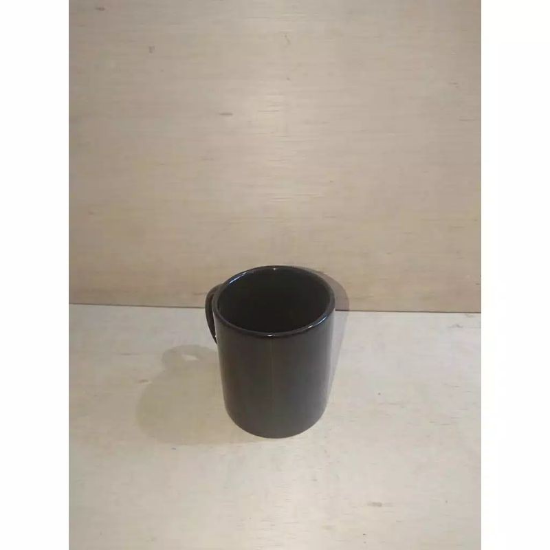 Jual Gelas Mug Keramik Hitam Polos Kaibon Oz Shopee Indonesia