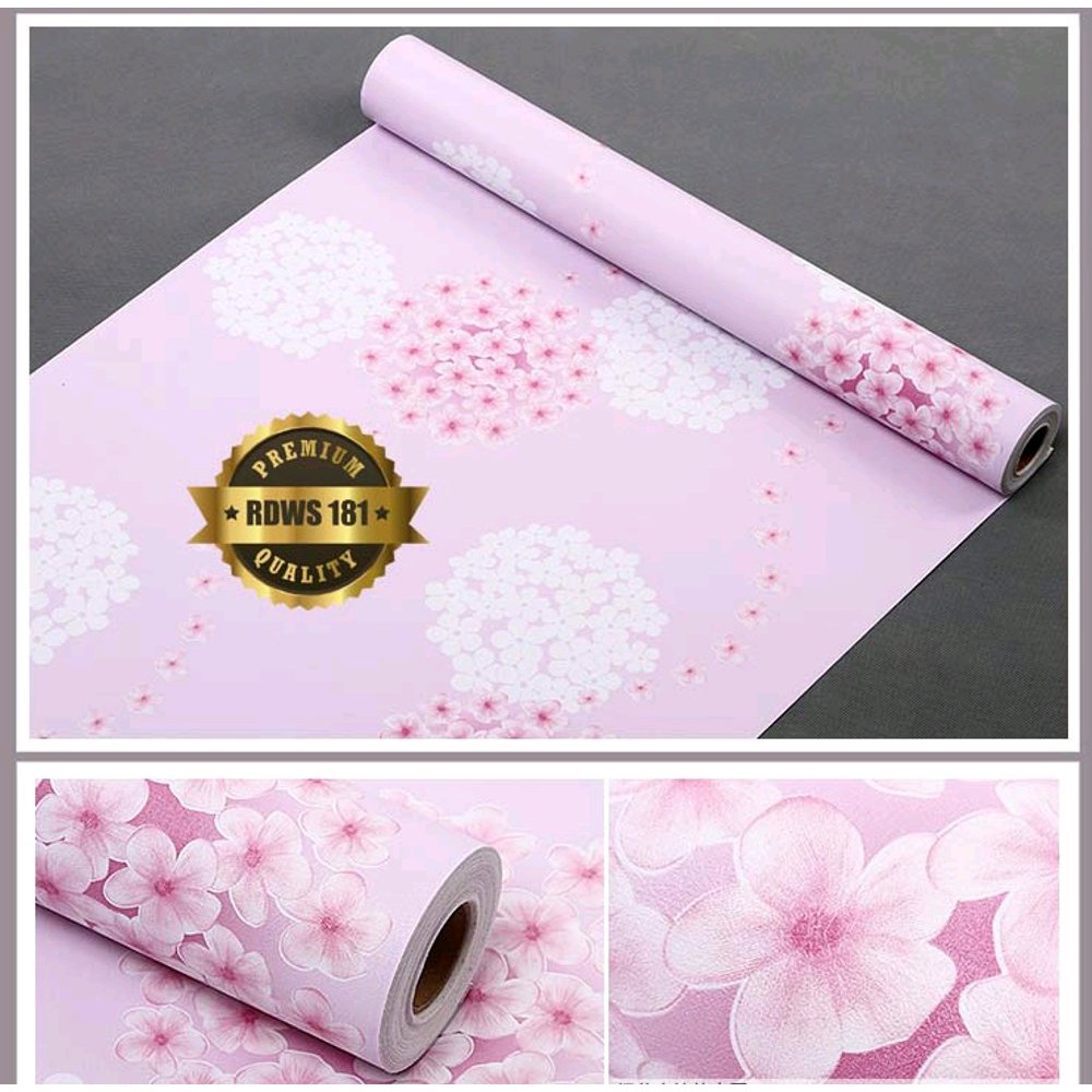 Jual Wallpaper sticker dinding Bunga sakura | Shopee Indonesia