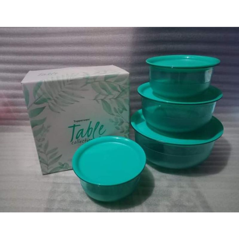 Jual Table Collection Set FREE 100% NEW, ORI Tupperware | Shopee Indonesia