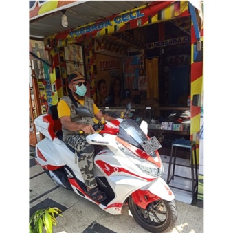 Jual Modifikasi honda pcx lokal 2018 2020 baby goldwings variasi honda