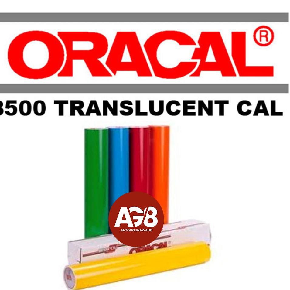 Jual Sticker ORACAL 8500 TRANSLUCENT CAL !! | Shopee Indonesia