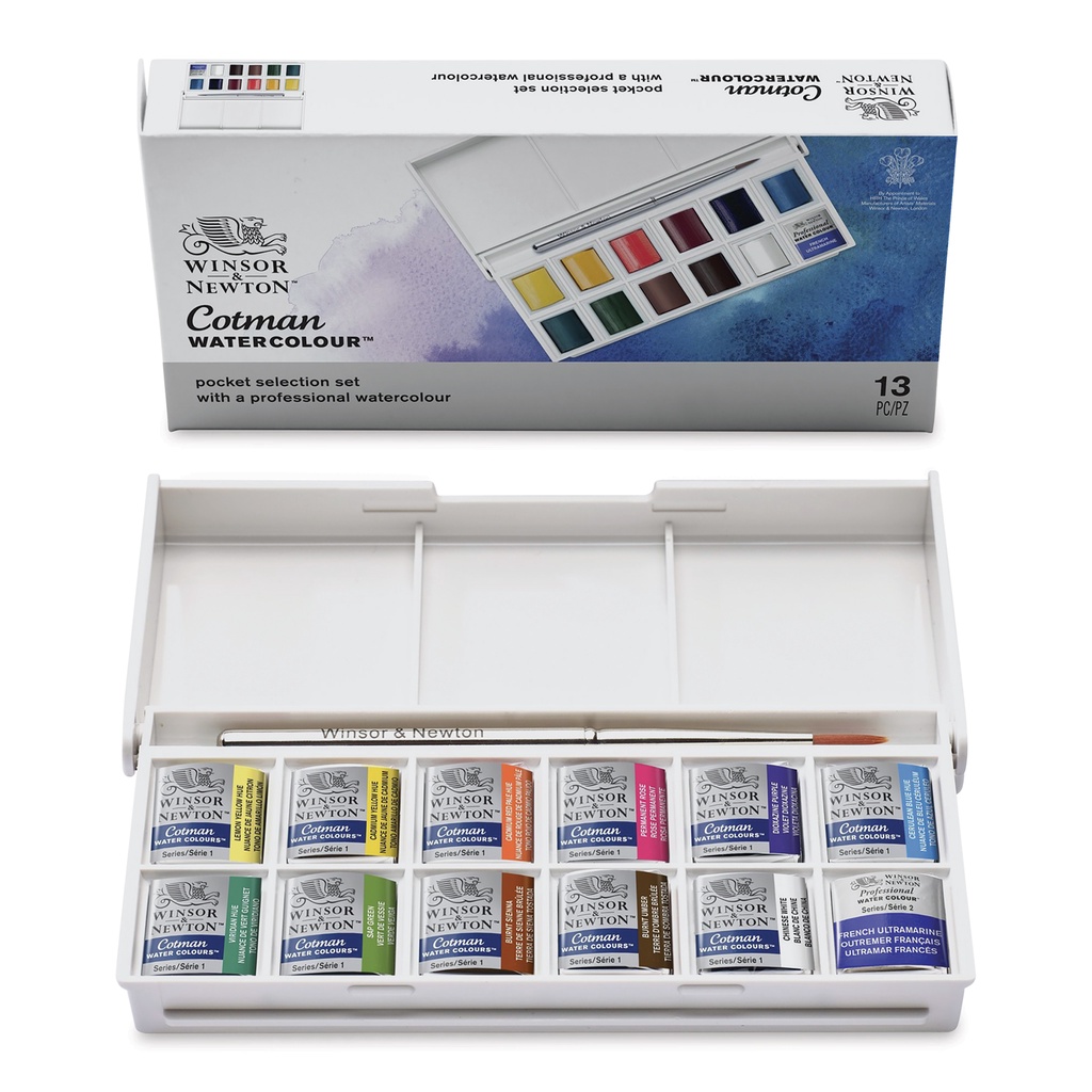 Winsor Newton® Cotman® Watercolors Sketchers' Pocket Box, 52% OFF