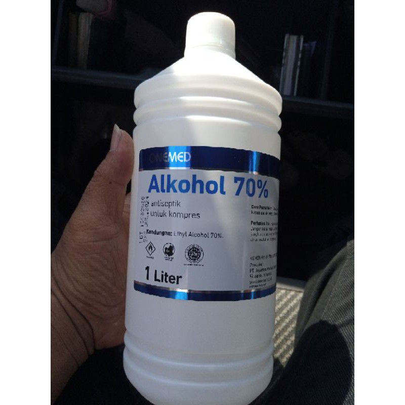 Jual Onemed Alkohol 70 1 Liter Shopee Indonesia