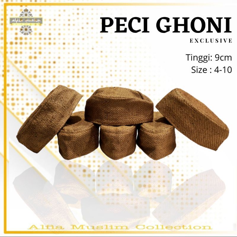 Jual PECI GHONI ORIGINAL PECI KLASIK | PECI HABIB BAHAR | PECI RAJUT ...