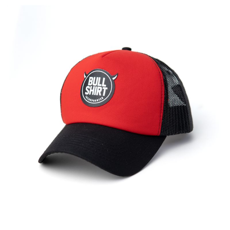 Jual TOPI JARING TRACKER WARNA MERAH HITAM ORIGINAL BULLSHIRT | Shopee ...