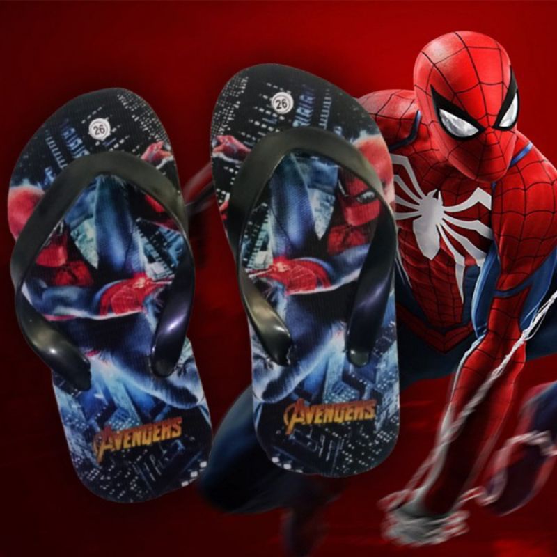 Marvel Slingback Spider Print Sandal Anak Laki-laki main image 1