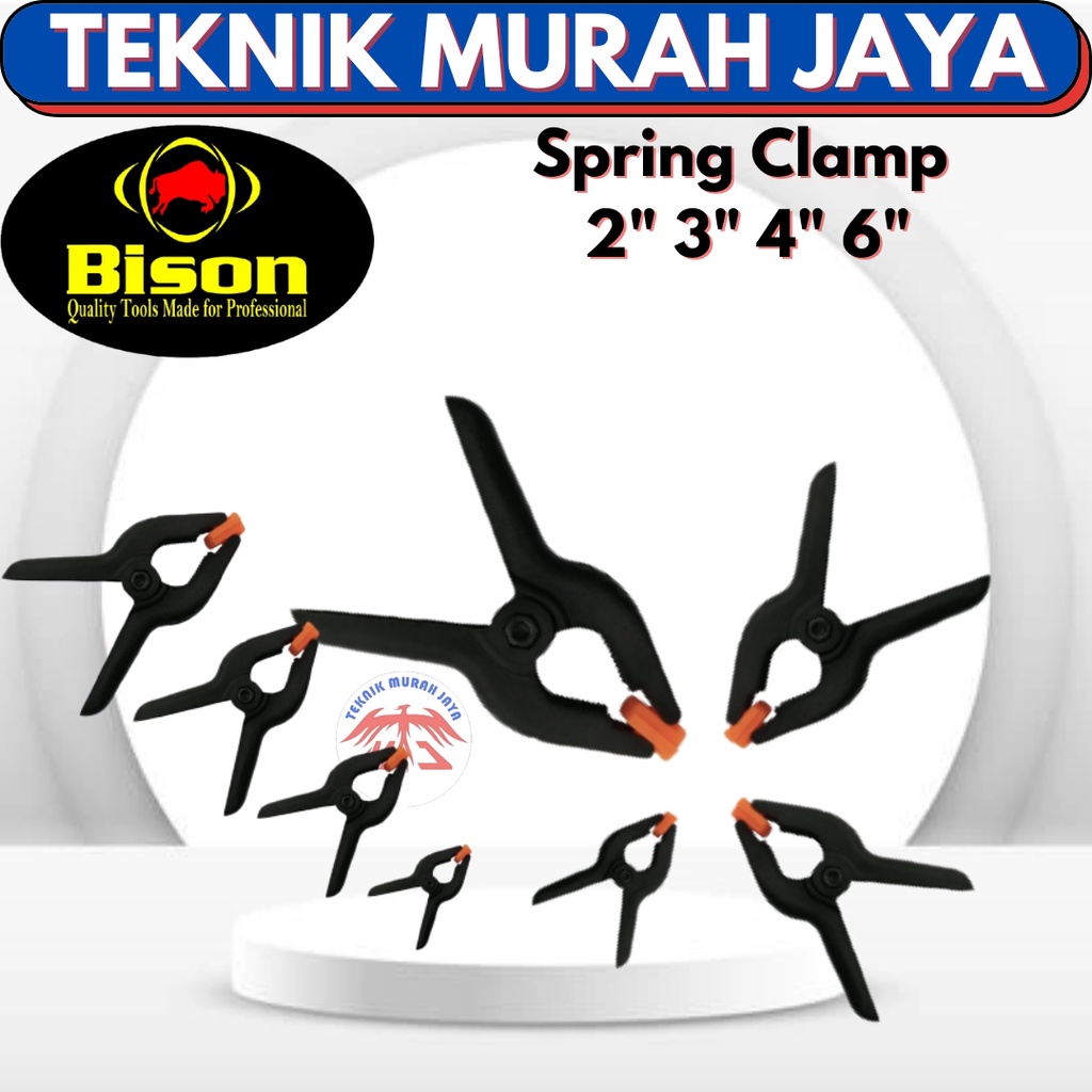 Jual BISON Spring Clamp 2