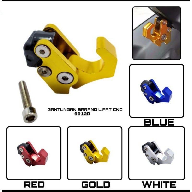 GANTUNGAN BARANG MOTOR MODEL ROBOT CNC / CENTOLAN BARANG NMAX VARIO MIO SCOPY JUPITER VEGA dll