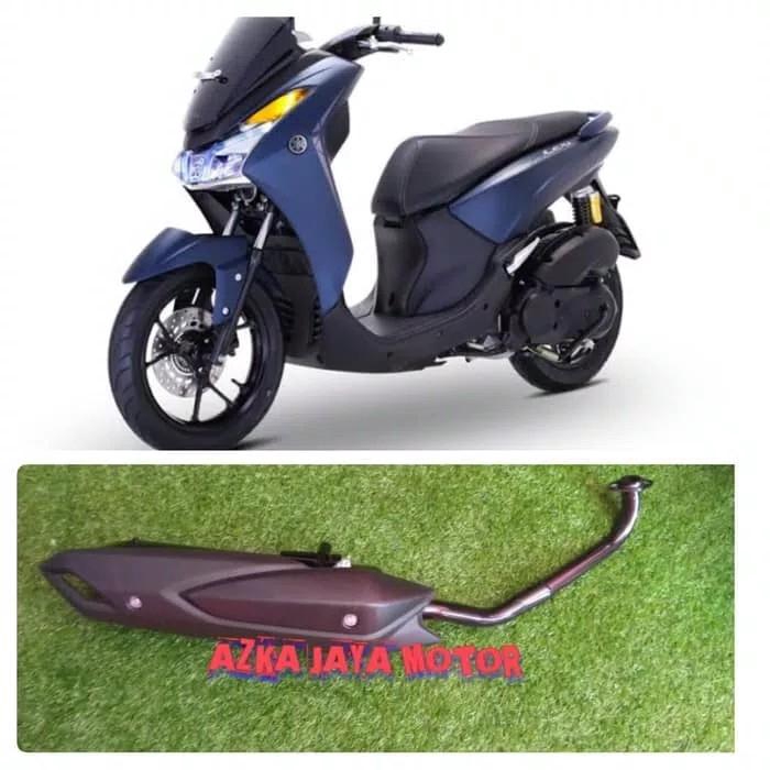 Jual Knalpot Racing Bobokan Yamaha Lexi 125 sesuai gambar | Shopee ...