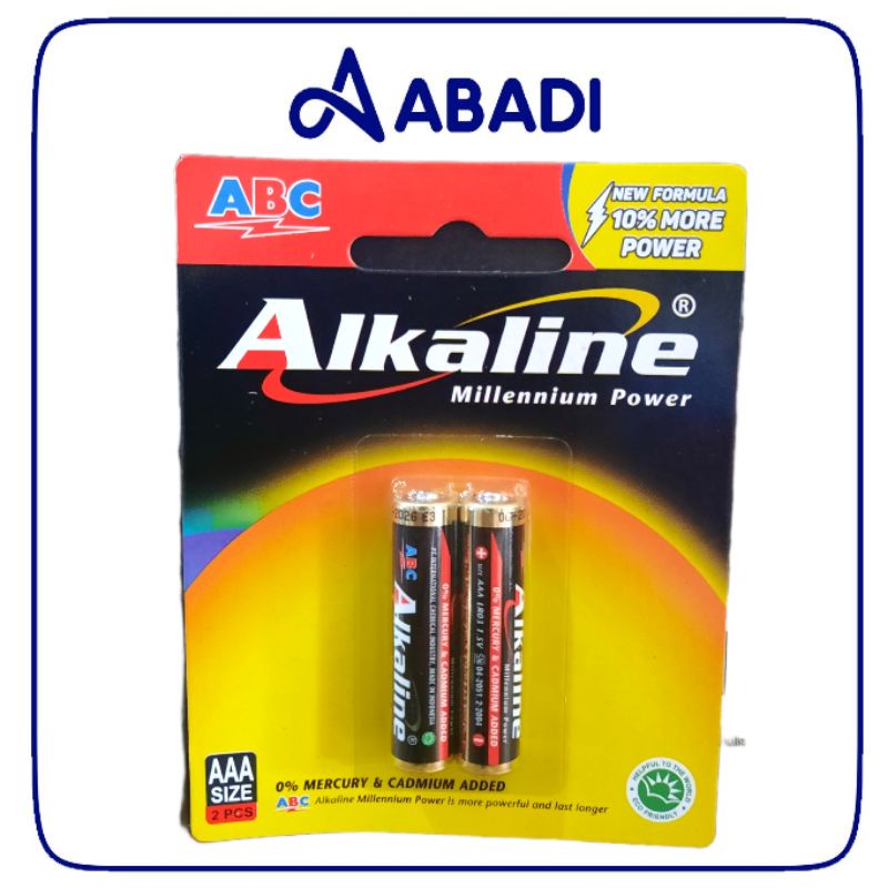 Jual Baterai ABC Alkaline isi 2 | Shopee Indonesia