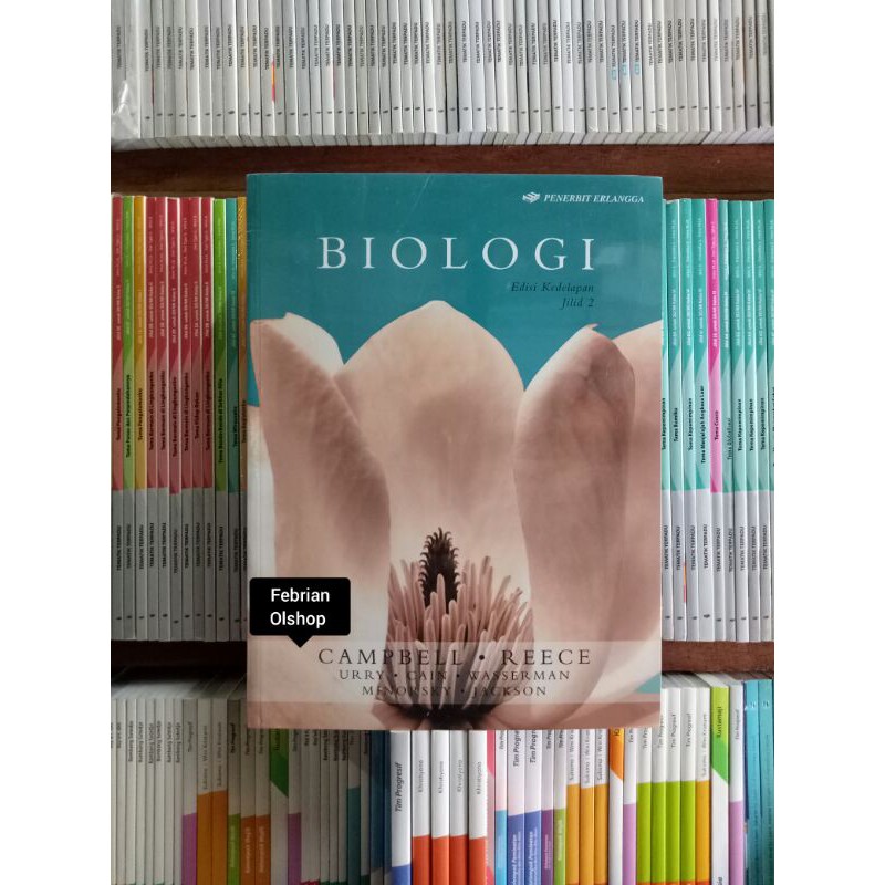 Jual Buku Biologi Campbell Edisi Kedelapan Jilid 1 Jilid 2 Dan Jilid 3