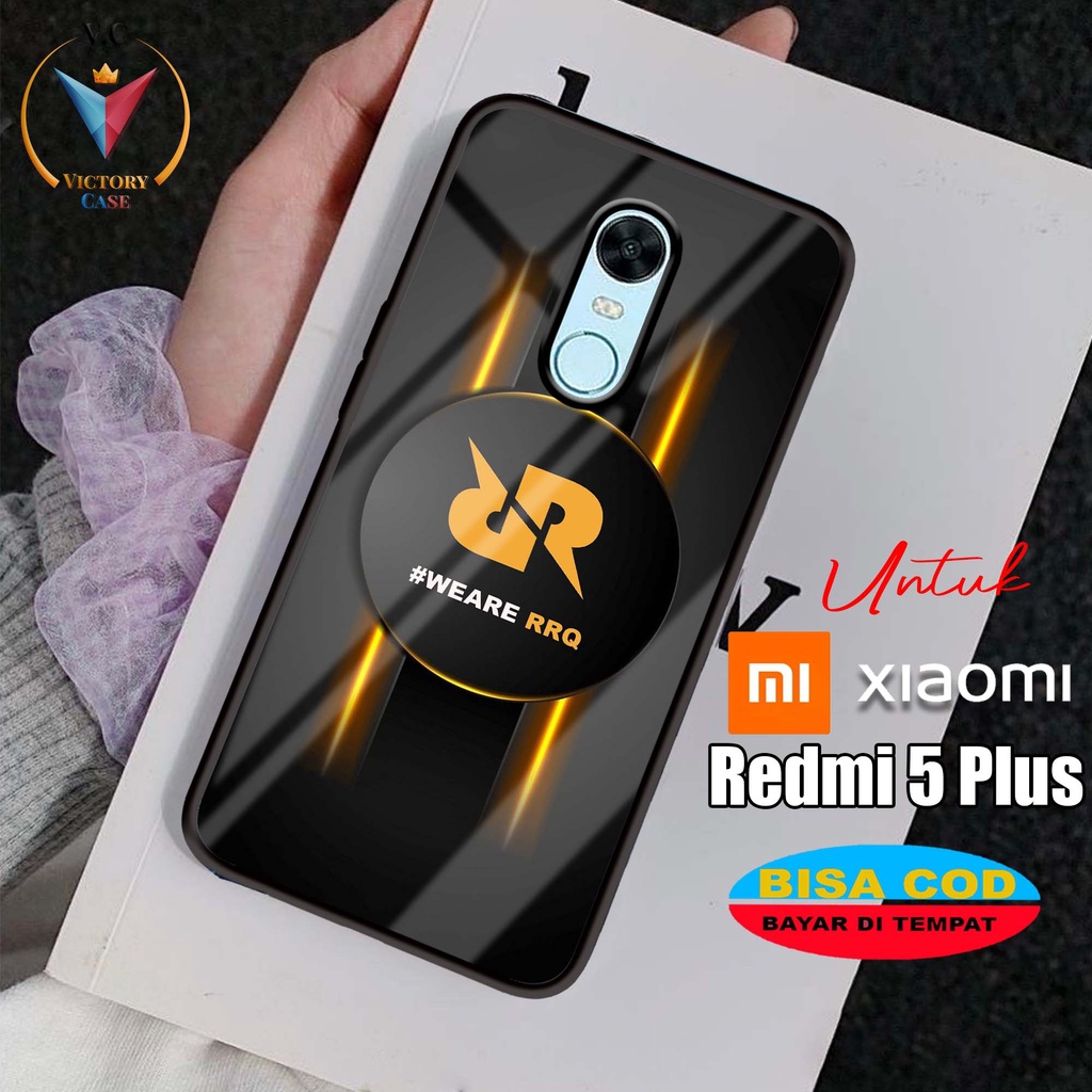 Jual Case Hp Softcase glossy For XIAOMI REDMI 5 PLUS RRQ Silikon glass ...