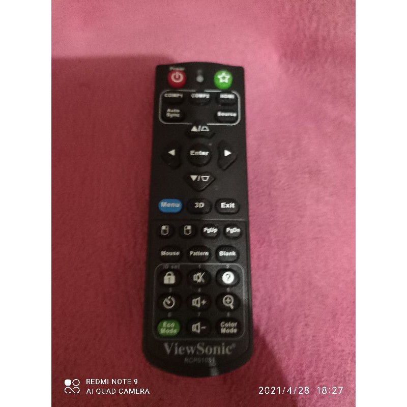 Jual REMOTE PROYECTOR VIEW SONIC | Shopee Indonesia
