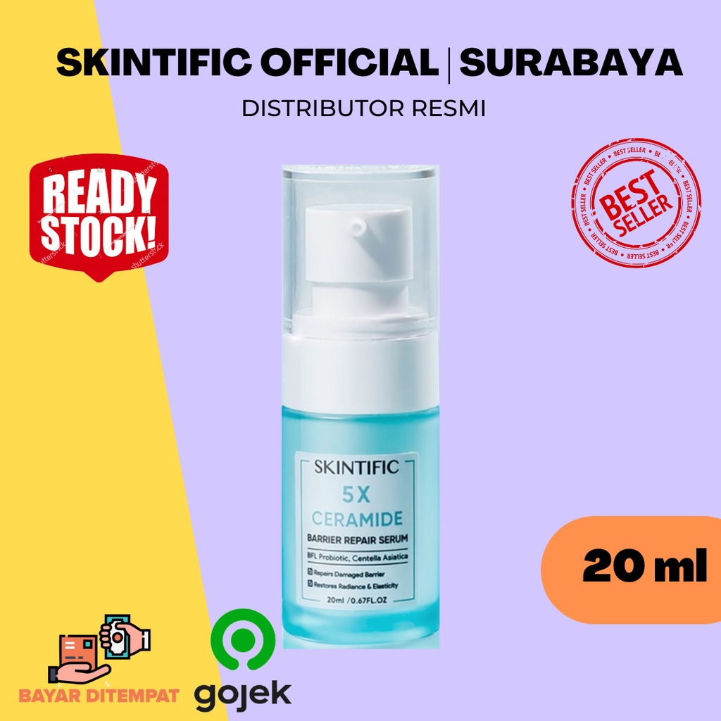 Jual SKINTIFIC - 5X Ceramide Skin Barrier Repair Serum Scientific Power ...